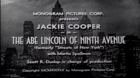 Abe Lincoln of Ninth Avenue