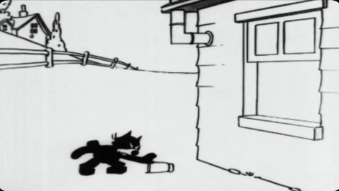 Felix Pinches the Pole