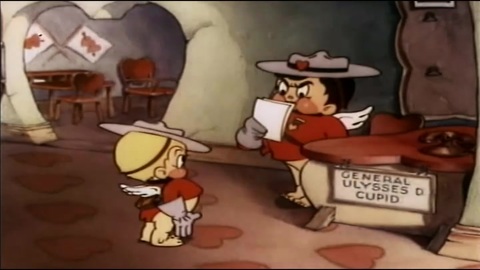 Cupid Gets His Man